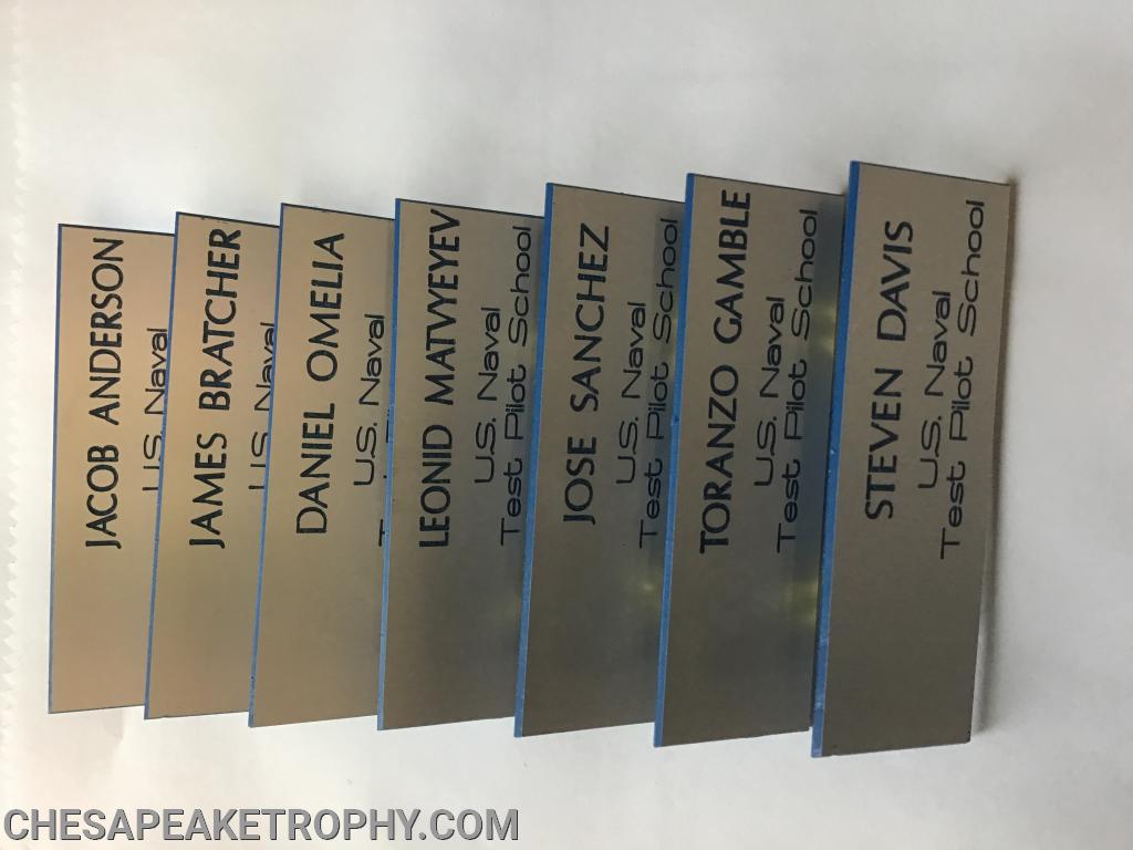 Name badges w/ pin back